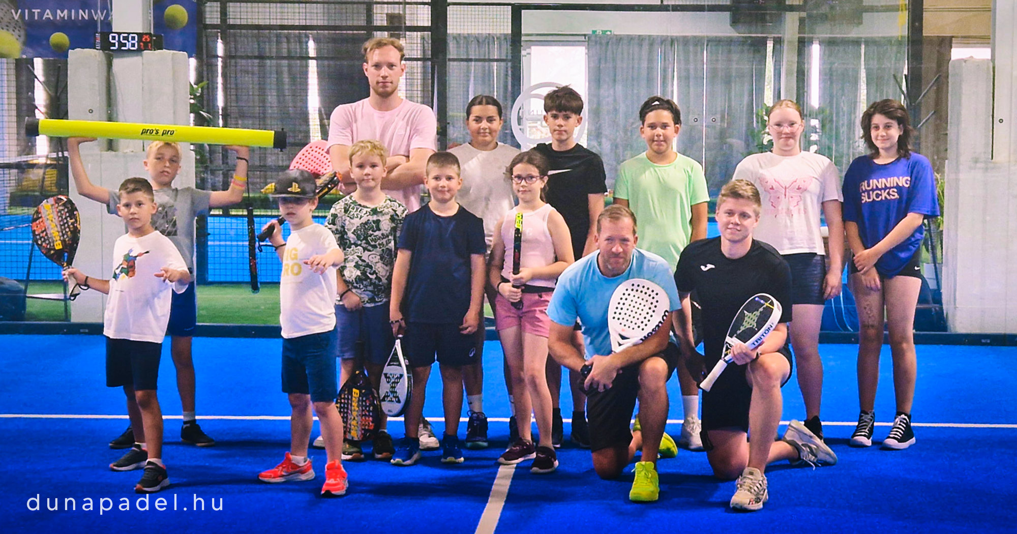Így telt az első Duna Padel Tábor