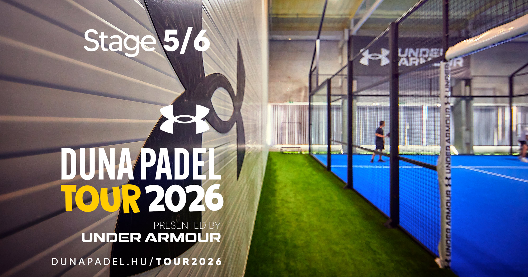 Duna Padel Tour 2026 by Under Armour, 5. állomás – rézligás és bronzligás játékosok a Duna Padel budafoki fedett pályáin